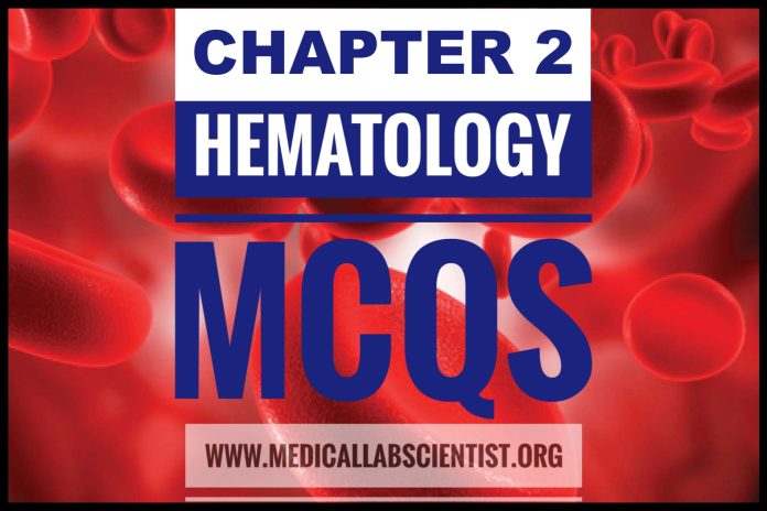 Hematology MCQs: Chapter 2
