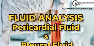 FLUID ANALYSIS Pericardial Fluid & Pleural Fluid