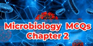 Microbiology MCQs Chapter 2