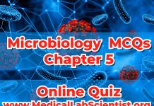 Microbiology MCQs: Chapter 5